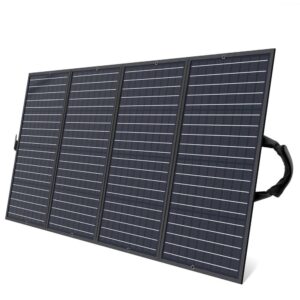 Adapteriai Choetech  Choetech SC010 solar tourist charger, foldable, 160W - black 