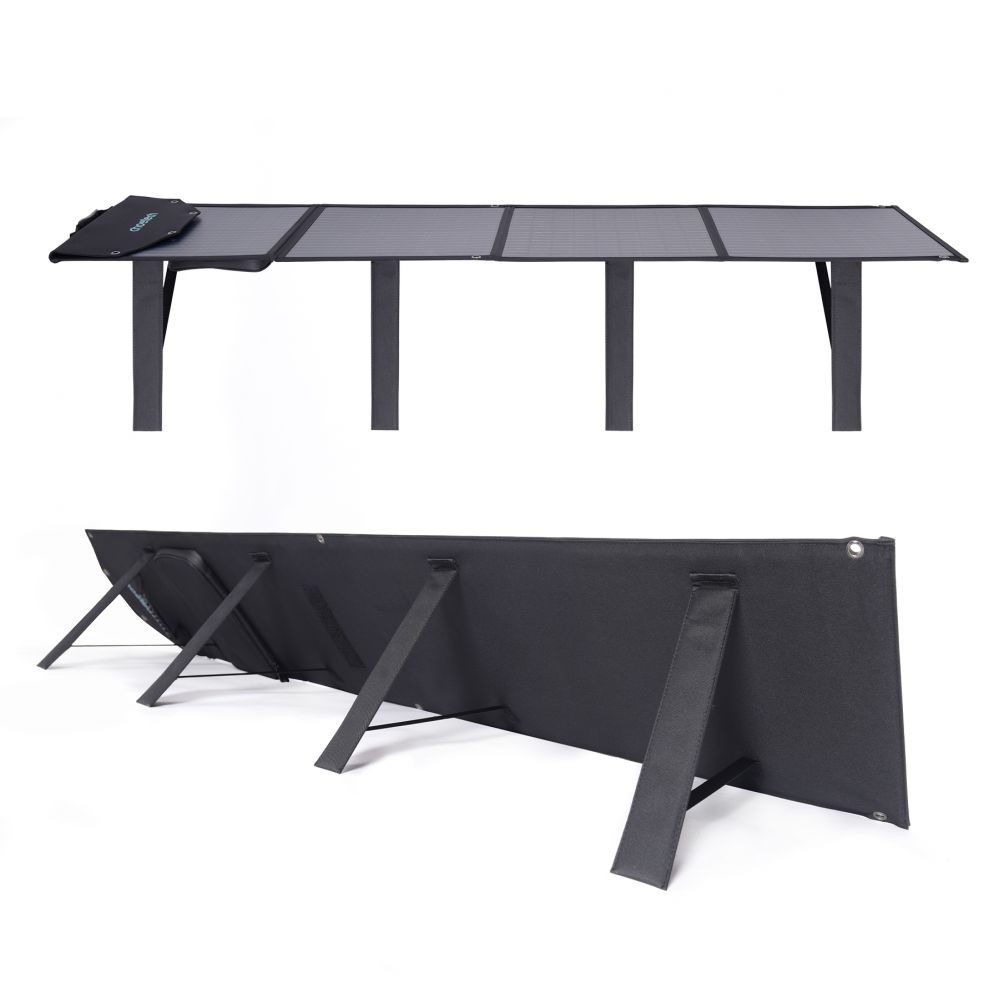 Adaptrid Choetech Choetech SC009-V2 solar foldable charger 100W USB-C / 2x USB-A PD QC - black