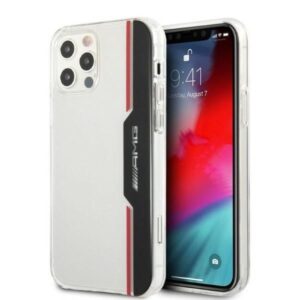 Чехол на заднюю панель Mercedes-Benz  AMG Electroplate Vertical case for iPhone 12 / iPhone 12 Pro - transparent 