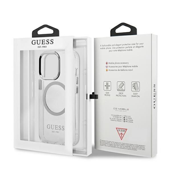 Tagakaaned Guess Silver || Transparent