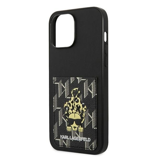 Back panel cover Karl Lagerfeld Karl Lagerfeld Karlimals Cardslot case for iPhone 13 Pro Max - black