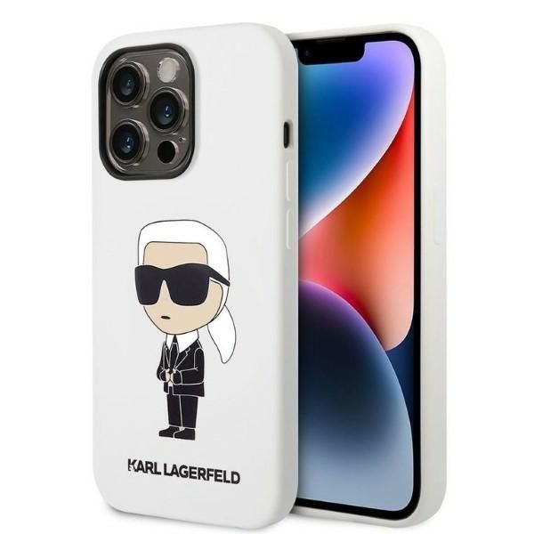Tagakaaned Karl Lagerfeld White