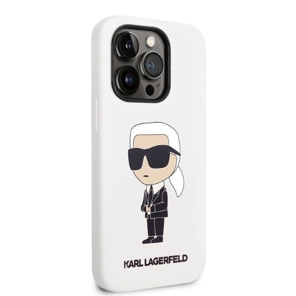 Tagakaaned Karl Lagerfeld White