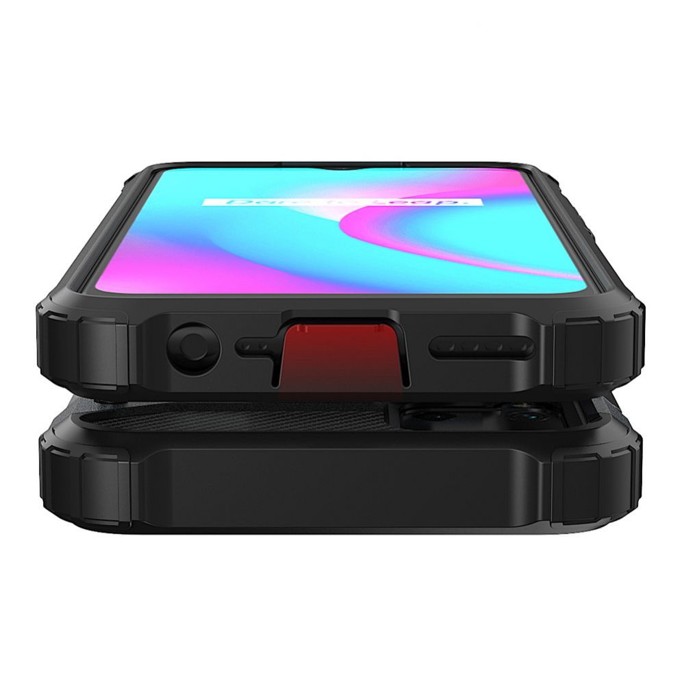 Back panel cover Hurtel Hybrid Armor case for Realme 10 5G / Realme 9i 5G armored hybrid case black