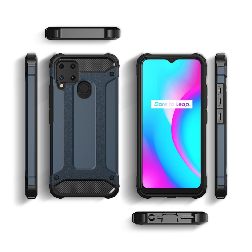 Back panel cover Hurtel Hybrid Armor case for Realme 10 5G / Realme 9i 5G armored hybrid case black