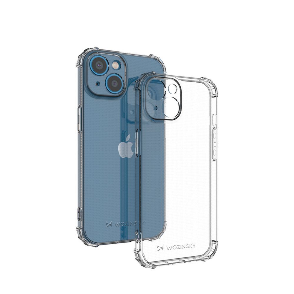 Aizmugurējais vāciņš Wozinsky Wozinsky Anti Shock case for iPhone 14 Plus transparent transparent case