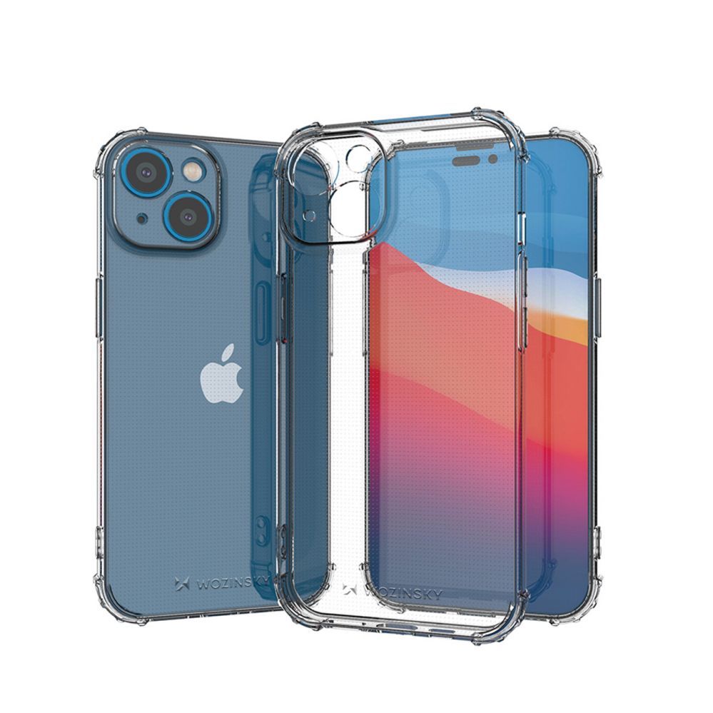 Aizmugurējais vāciņš Wozinsky Wozinsky Anti Shock case for iPhone 14 Plus transparent transparent case