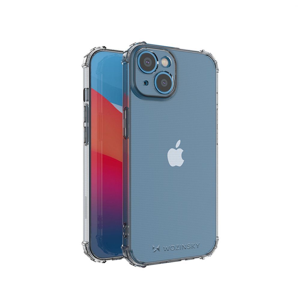 Aizmugurējais vāciņš Wozinsky Wozinsky Anti Shock case for iPhone 14 Plus transparent transparent case