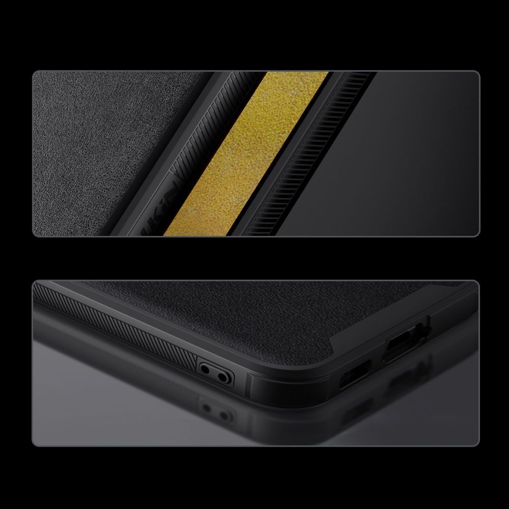 Tagakaaned Nillkin Nillkin CamShield Leather S Case for Samsung Galaxy S23+ cover with camera cover black