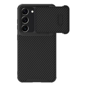 Nugarėlės dėklai Nillkin  Nillkin Synthetic Fiber S Case for Samsung Galaxy S23+, camera cover, black