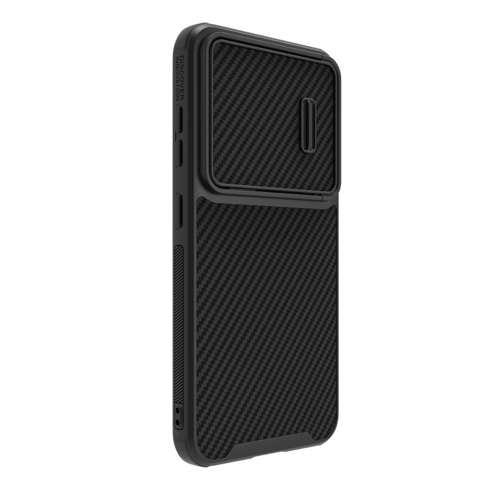 Tagakaaned Nillkin Nillkin Synthetic Fiber S Case for Samsung Galaxy S23+, camera cover, black