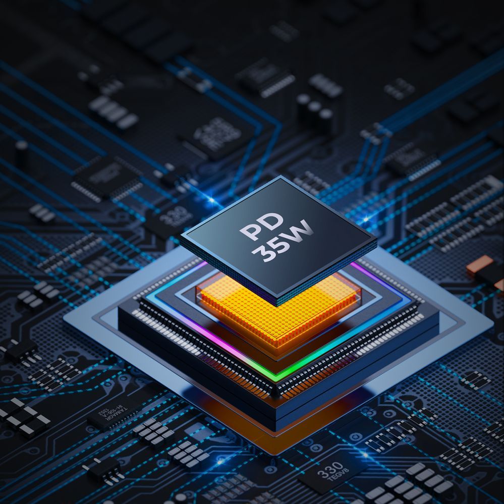 Adaptrid Joyroom Joyroom 70W car charger with 3 ports: USB, 2 x USB C black (JR-CL26)