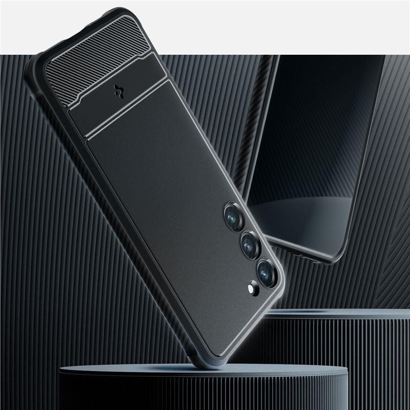 Back panel cover Spigen Spigen Rugged Armor Case for Samsung Galaxy S23 - Matte Black