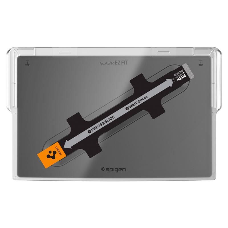 Aizsargstikls Spigen Spigen Glas.tR EZ Fit Tempered Glass for Tesla Model X 2022 / Model S 2021 - Black