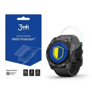 Apsauginiai stiklai 3MK  Garmin Fenix ​​7X Pro Solar - 3mk Watch Protection  v. FlexibleGlass Lite 