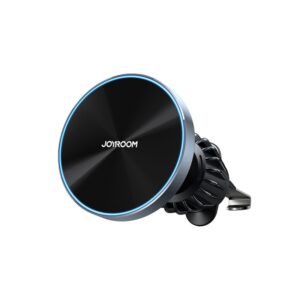 Kabelis Joyroom  Joyroom Magnetic Car Holder Wireless Charger 15W for Air Vent Black (JR-ZS240 Pro) 