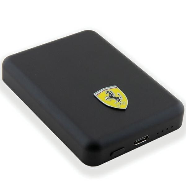 Other Phone Accessory Ferrari Powerbank Ferrari Metal Logo MagSafe 15W 5000mAh - black