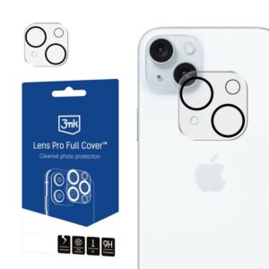 Apsauginiai stiklai 3MK  Apple iPhone 15/15 Plus - 3mk Lens Pro Full Cover 