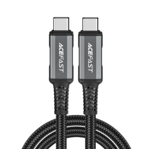 Kabelis Acefast  Acefast C1-09 USB-C / USB-C USB4 PD3.1 cable 5A 1m - gray-black 