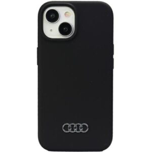 Nugarėlės dėklai Audi  Audi Silicone Case for iPhone 15 Plus - black