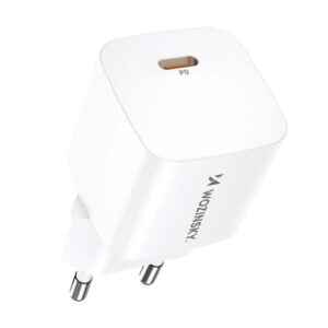 Adapteris Wozinsky  Wozinsky CMWCS USB-C PD 20W Wall Charger - White 