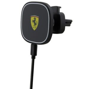 Kitas telefono priedas Ferrari  Ferrari nice. induction FECHMGLK 15W for grid black/black 2023 Collection MagSafe 