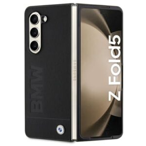 Nugarėlės dėklai BMW  BMW Signature Logo Imprint case for Samsung Galaxy Z Fold 5 - black 