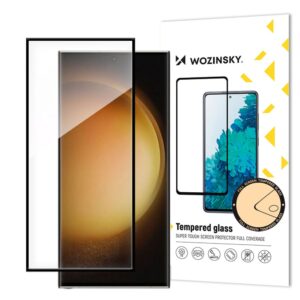 Other Phone Accessory Wozinsky  Wozinsky Full Glue tempered glass for Samsung Galaxy S24 Ultra with black frame 