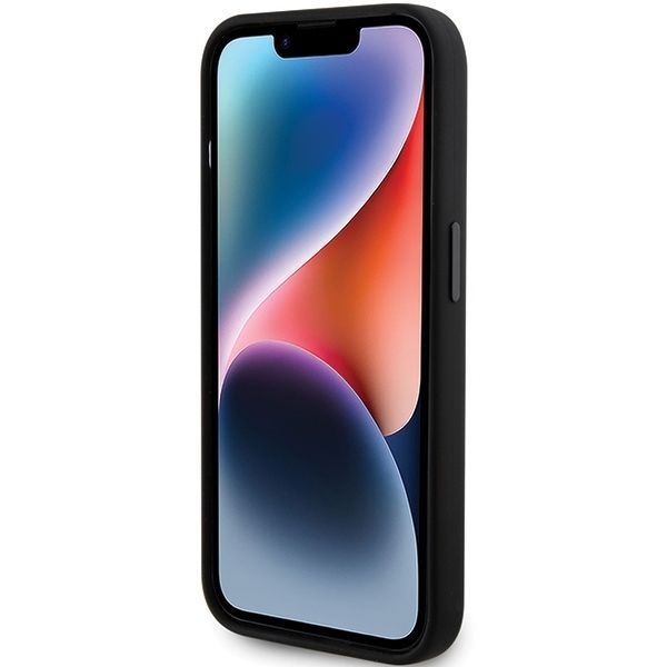 Back panel cover Karl Lagerfeld Karl Lagerfeld Silicone Karl&Choupette Head case for iPhone 15 Pro Max - black