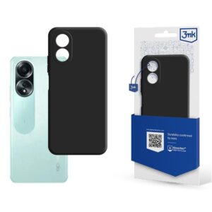 Aizmugurējais vāciņš 3MK  3mk Matt Case for Oppo A58 4G - black 