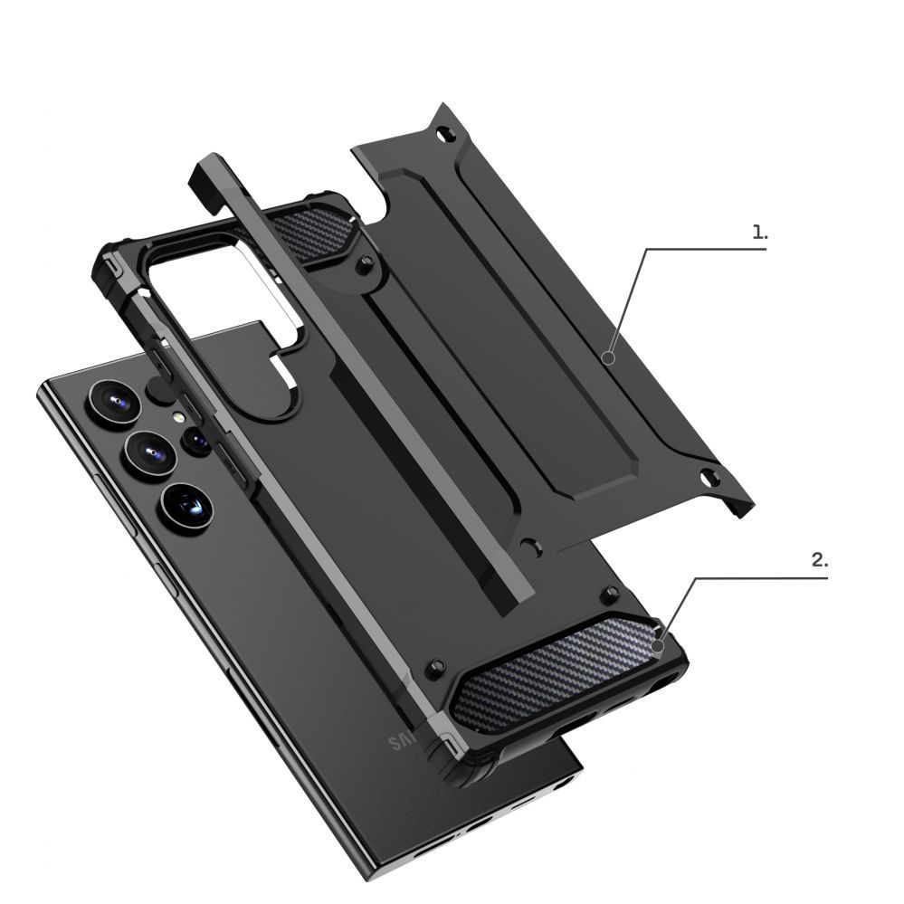 Tagakaaned Hurtel - Black