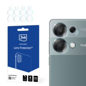 Apsauginiai stiklai 3MK  3mk Lens Protection  hybrid camera glass for Redmi Note 13 Pro 4G 