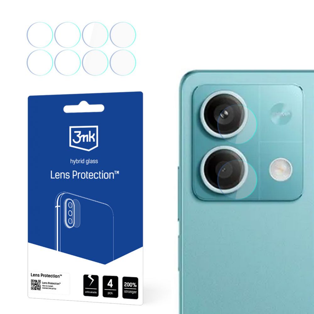 Aizsargstikls 3MK 3mk Lens Protection hybrid camera glass for Redmi Note 13 5G