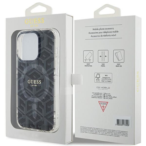 Back panel cover Guess Black