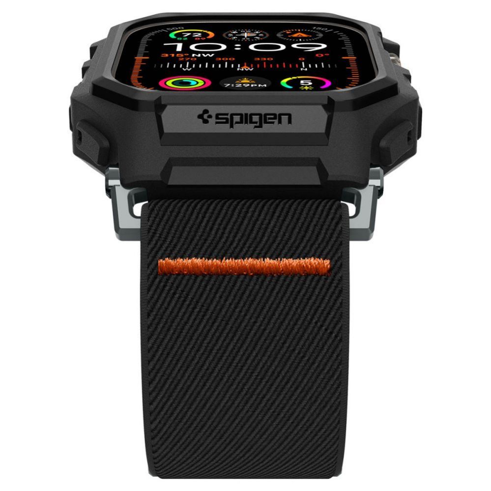Muu telefoni lisavarustus Spigen Spigen Lite Fit Pro Case with Strap for Apple Watch Ultra 1 / 2 (49mm) - Matte Black