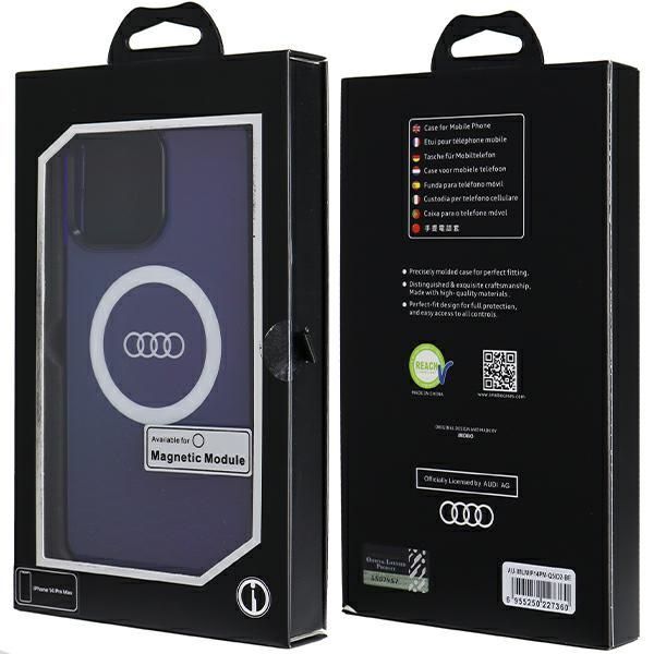 Back panel cover Audi Blue