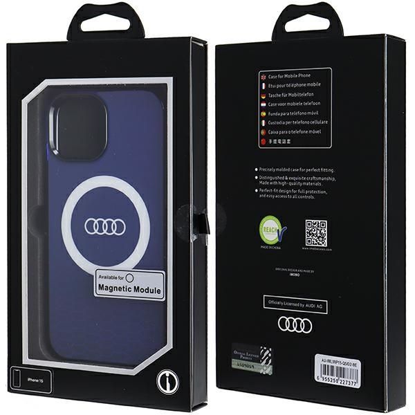 Back panel cover Audi Blue