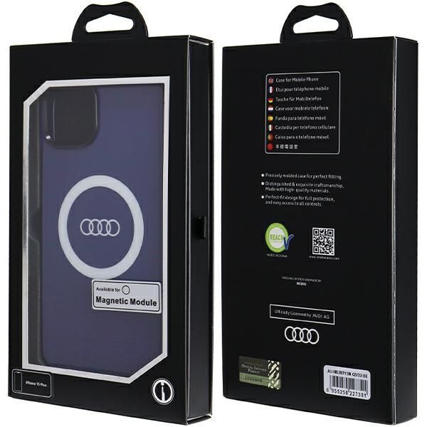 Back panel cover Audi Blue