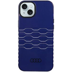Aizmugurējais vāciņš Audi  Audi IML MagSafe case for iPhone 15 Plus / 14 Plus - blue