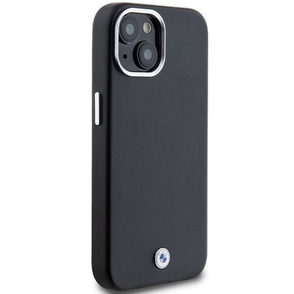 Tagakaaned BMW BMW Signature Wrapped Metal MagSafe Case for iPhone 14/15/13 - Black