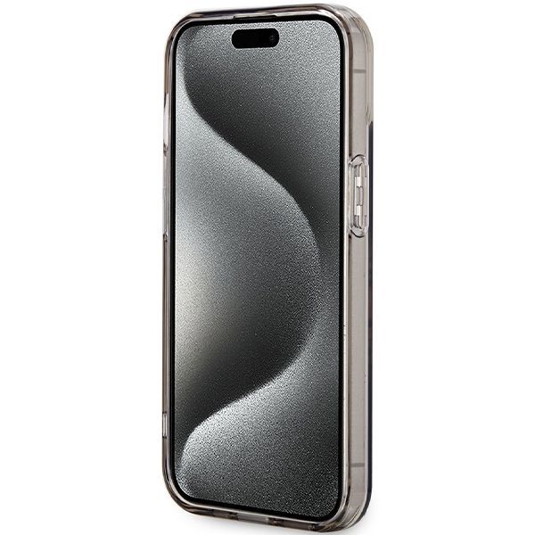 Other Phone Accessory Guess Guess IML Flowers Wreath MagSafe case for iPhone 15 / 14 / 13 - black