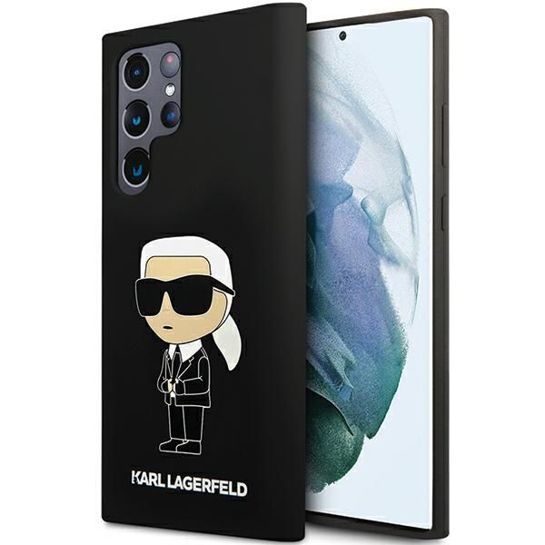 Tagakaaned Karl Lagerfeld Karl Lagerfeld Silicone Ikonik case for Samsung Galaxy S24 Ultra - black