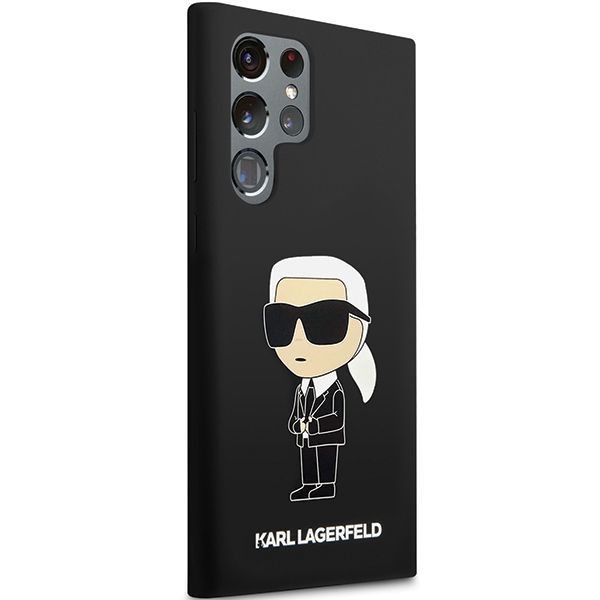 Tagakaaned Karl Lagerfeld Karl Lagerfeld Silicone Ikonik case for Samsung Galaxy S24 Ultra - black
