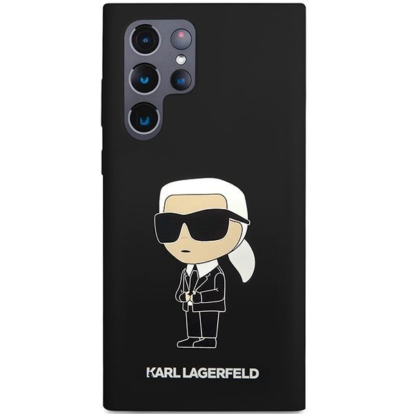 Tagakaaned Karl Lagerfeld Karl Lagerfeld Silicone Ikonik case for Samsung Galaxy S24 Ultra - black