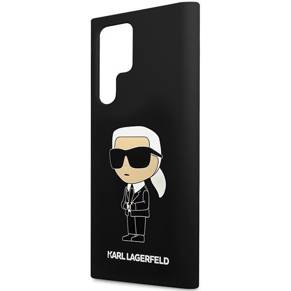 Tagakaaned Karl Lagerfeld Karl Lagerfeld Silicone Ikonik case for Samsung Galaxy S24 Ultra - black