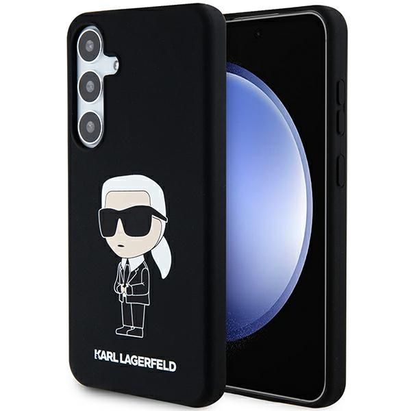 Tagakaaned Karl Lagerfeld Karl Lagerfeld Silicone Ikonik case for Samsung Galaxy S24+ - black