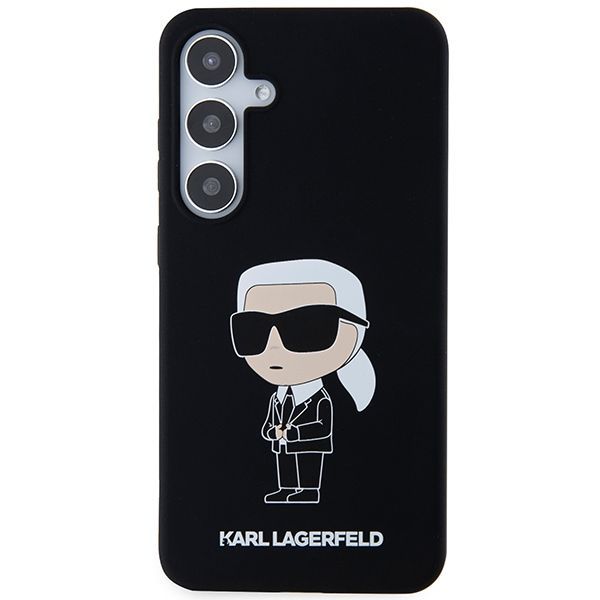 Tagakaaned Karl Lagerfeld Karl Lagerfeld Silicone Ikonik case for Samsung Galaxy S24+ - black