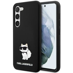 Aizmugurējais vāciņš Karl Lagerfeld  Karl Lagerfeld Silicone Choupette case for Samsung Galaxy S24 - black 