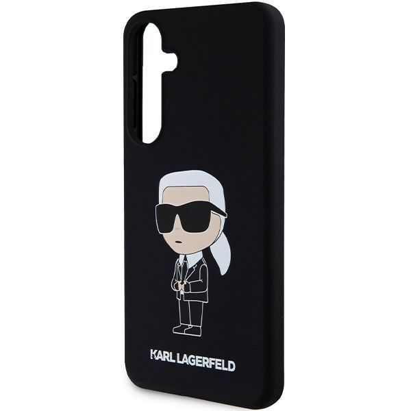 Tagakaaned Karl Lagerfeld - Karl Lagerfeld Silicone Ikonik case for Samsung Galaxy S24 - black