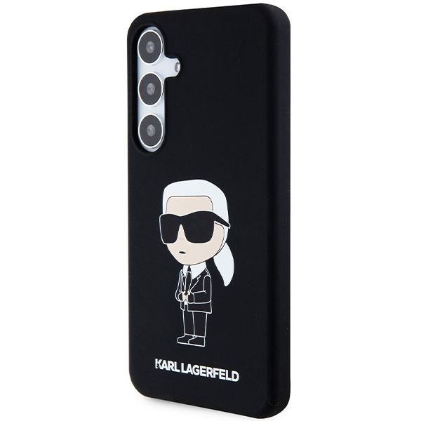 Tagakaaned Karl Lagerfeld - Karl Lagerfeld Silicone Ikonik case for Samsung Galaxy S24 - black
